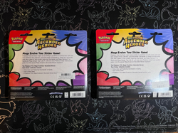 POKEMON ASCENDED HEROES Tech Sticker Collection NEW/SEALED! 2 Gastly sets - Image 2