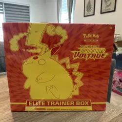 Pokemon TCG Vivid Voltage Elite Trainer Box ETB Sealed (Slightly Torn Wrap) - Image 1