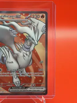 Pokemon Reshiram EX #158 Full Art Scarlet & Violet White Flare Mint/Near Mint - Image 4