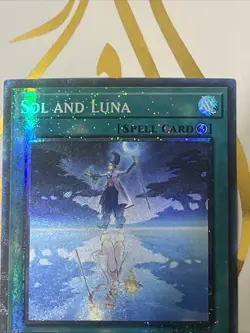 Sol And Luna 1st Edition Prismatic Ultimate Rare RA02-EN068 Yu-Gi-Oh! - Image 2