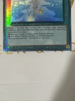 Sol And Luna 1st Edition Prismatic Ultimate Rare RA02-EN068 Yu-Gi-Oh! - Image 3