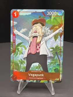 Vegapunk (Parallel) ST21-013 ALT ART Holo Foil One Piece TCG - Image 1