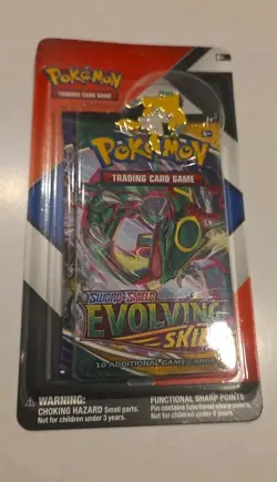 Pokemon TCG Evolving Skies Chilling Reign 2-Pack Pin Blister Jirachi Pin - Image 1
