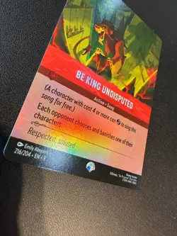 Disney Lorcana TCG - Fabled: Be King Undisputed (133/204) - Uncommon - Near Mint - Image 2