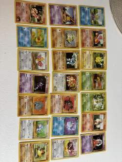 Pokemon Base Set Vintage Pokemon Bundle of 36 Cards 1999 - Image 1