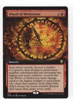 MTG - Wheel of Misfortune (Extended Art) Commander Legends Regular NM - Image 1