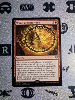 MTG Wheel of Misfortune Commander Legends 211/361 Regular Rare NM - Image 1