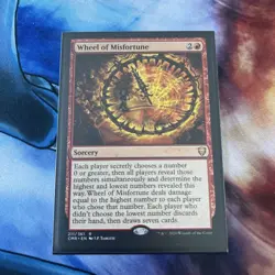 MTG Wheel of Misfortune Commander Legends 211/361 Regular Rare New Mint - Image 1