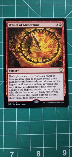 Wheel of Misfortune Commander Legends Regular Card in Near Mint Condition - Image 3