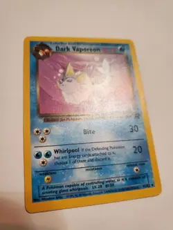 Dark Vaporeon - 45/82 - Pokemon Team Rocket Unlimited Card LP - Image 2