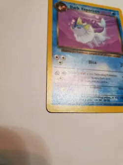 Dark Vaporeon - 45/82 - Pokemon Team Rocket Unlimited Card LP - Image 3
