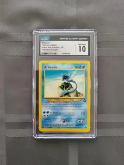 Pokemon: Articuno #48 WOTC Black Star Promo 2002 Pokemon League - Vintage PSA 10 - Image 1