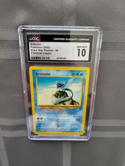 Pokemon: Articuno #48 WOTC Black Star Promo 2002 Pokemon League - Vintage PSA 10 - Image 5