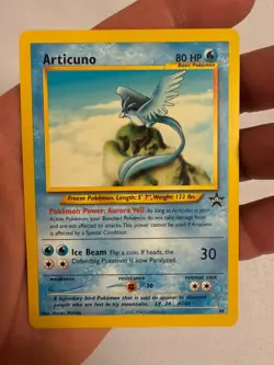 2002 Pokemon - Articuno Non-Holo - WOTC Black Star Promo #48 - Pokemon League - Image 3