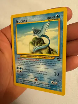 2002 Pokemon - Articuno Non-Holo - WOTC Black Star Promo #48 - Pokemon League - Image 4