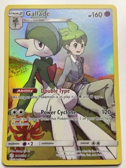 Gallade 244/236 - Pokemon TCG SM - Cosmic Eclipse Secret Rare Near Mint - Image 1