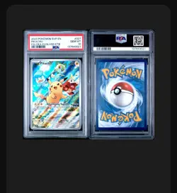 2023 Pokemon Scarlet & Violet Black Star Promo Pikachu Paldea Evolved PSA 10 - Image 1