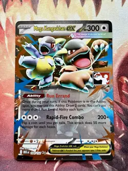 Mega Kangaskhan ex STAMPED Play! Pokemon Prize Pack Series 8 Promo Card NM 💥 - Image 1