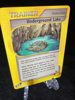 Underground Lake 141/144 Skyridge Common Pokemon TCG Card NM Never Played - Image 2