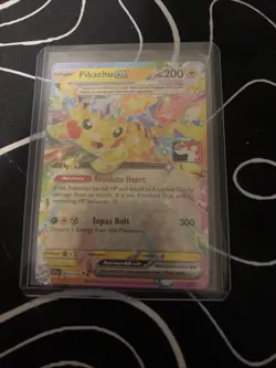 Pokemon Prize Pack Series 7 Surging Sparks Pikachu EX Card 057/191 NM Condition - Image 1