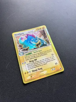 Pokemon Card EX Dragon Frontiers Holo Feraligatr 2/101 - Image 2