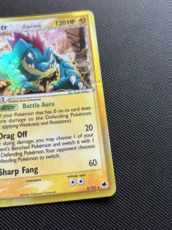 Pokemon Card EX Dragon Frontiers Holo Feraligatr 2/101 - Image 4