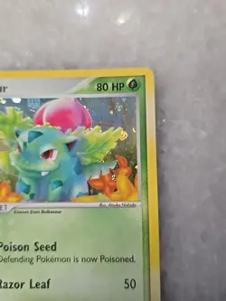 2004 POKEMON EX FIRE RED & LEAF GREEN SET IVYSAUR CARD 35/112 Rare Halo - Image 2