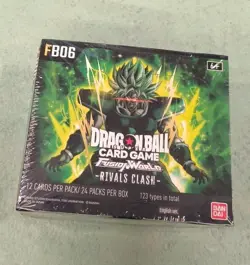 Dragon Ball Super Card Game Fusion World FB06 Rivals Clash Booster Box Sealed - Image 1