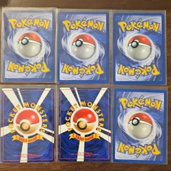 Pokemon TCG Lot Bellsprout Exeggcute Weedle Kakuna 6 Cards Eng/Jpn - Image 2