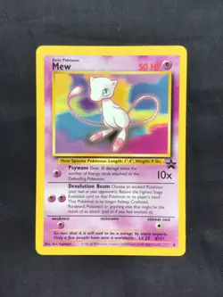 Pokemon Cards: Wizards Black Star Promo: Mew 8 - Image 1