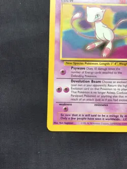 Pokemon Cards: Wizards Black Star Promo: Mew 8 - Image 5