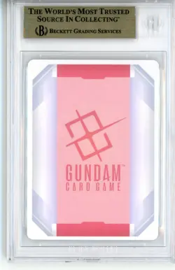 BGS GEM MINT 9.5 Gundam Card Game Resource R-002 C++ Gundam Newtype Rising (Jp) - Image 2