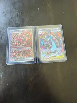 Pokemon BUNDLE Oricorio EX & Mega Charizard X EX (2 Holo cards) - Image 2