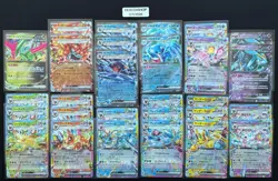 Pokemon TCG Card Lot Ex - Multiple sets - 131 Cards - NEAR MINT - JP Holos - Image 1