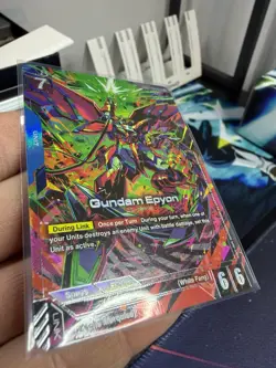 2025 Gundam Card Game Epyon GD02-002 LR+ Alt Art NM Or Better - Image 2