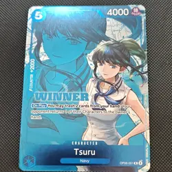 Bandai One Piece CCG Tsuru Winner Character Card OP06-051 - Image 2