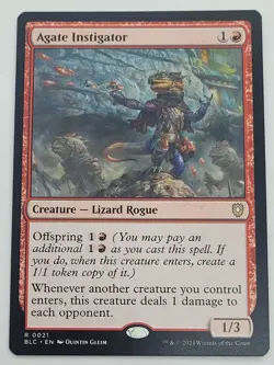 Agate Instigator - 21 - NM - Commander: Bloomburrow - MTG - Image 1