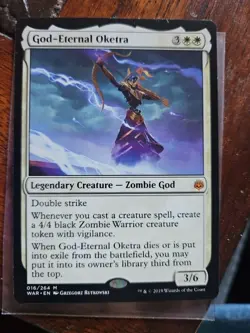 God-Eternal Oketra - #016/264 (NM) War of the Spark WAR Magic MTG - Regular - Image 1