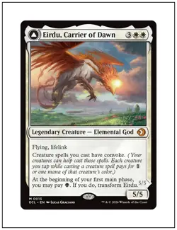 1x Eirdu, Carrier of Dawn, Lorwyn Eclipsed, Magic the Gathering MTG NM - Image 1