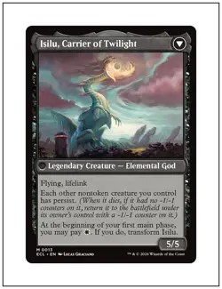 1x Eirdu, Carrier of Dawn, Lorwyn Eclipsed, Magic the Gathering MTG NM - Image 2