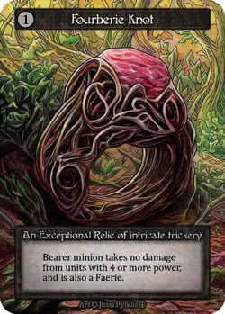 FOIL FOURBERIE KNOT NM! *SORCERY: CONTESTED REALM - ARTHURIAN LEGENDS* - Image 1