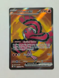Oricorio ex 110/094 Phantasmal Flames PFL Holo Ultra Rare Full Art 2025 NM - Image 1