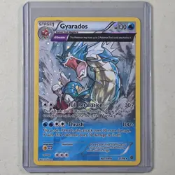 Gyarados Full Art Cosmos Holo Rare 2015 Pokemon TCG XY Ancient Origins 21/98 NM - Image 1
