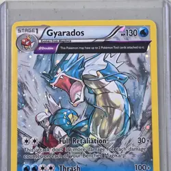 Gyarados Full Art Cosmos Holo Rare 2015 Pokemon TCG XY Ancient Origins 21/98 NM - Image 2