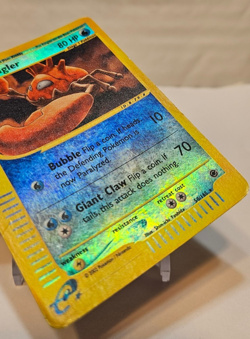 Kingler 50/165 Reverse Holo Rare Expedition Pokemon 1087 - Image 5
