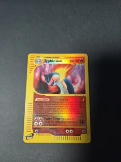 Typlosion Pokemon Expedition 2002 #65/165 Reverse Holo - Image 2