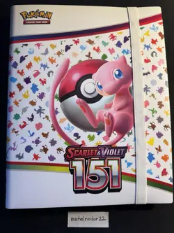 Pokemon 151 Binder Collection/Unfinished Set *SEE IMAGES - Image 1