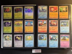 Pokemon 151 Binder Collection/Unfinished Set *SEE IMAGES - Image 5