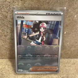 Hilda (Poke Ball Pattern) Reverse Holo 084/086 SV: White Flare 2025 Pokemon NM - Image 2