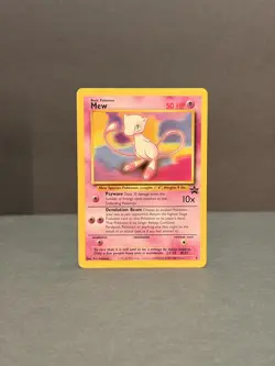 Mew Black Star Promo #8 | Wizards of the Coast | Vintage | Lightly Played (LP) - Image 1